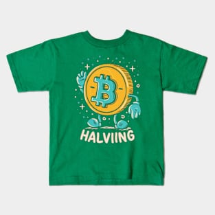 Bitcoin halving Kids T-Shirt